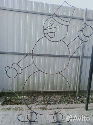 Подставка снеговик