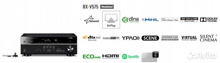 Av ресивер Yamaha RX-V575