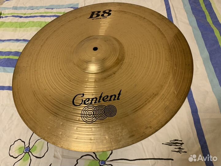 Centent b8 20 ride crash не sabian или zildjian