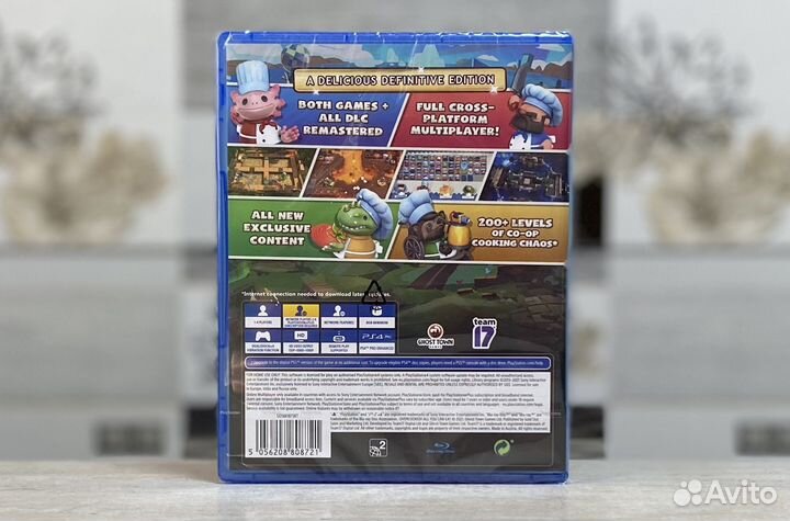 Overcooked All You Can Eat Sony PS4 Новый Диск