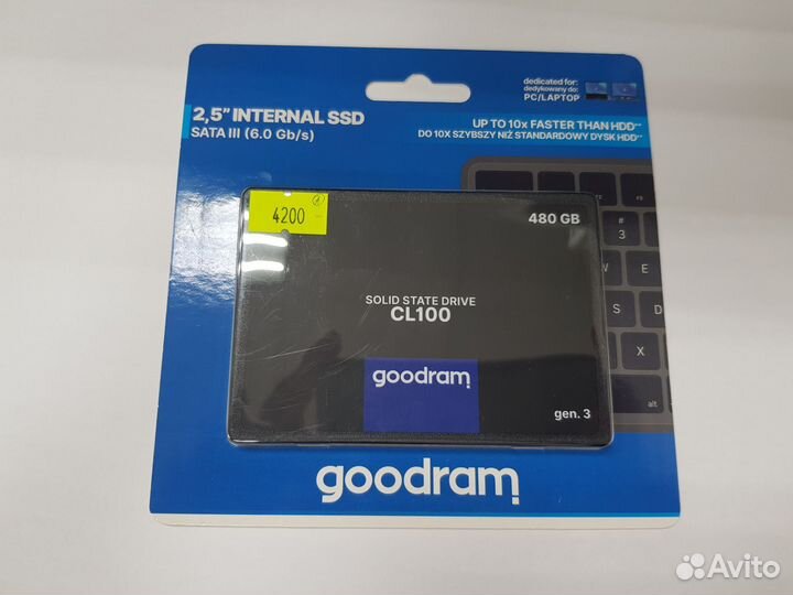 Жесткий диск SSD 480 Гб