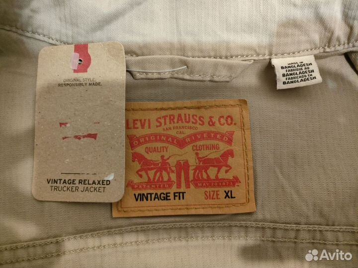 Куртка мужская levis xl