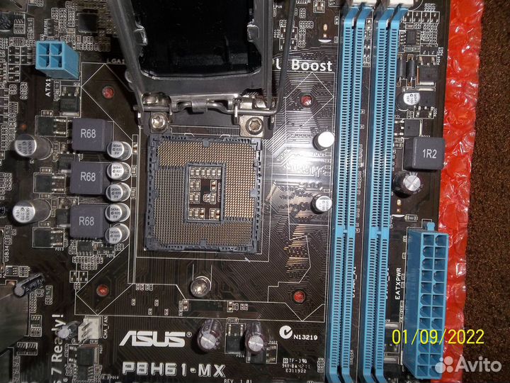 Asus P8H61-MX socket 1155