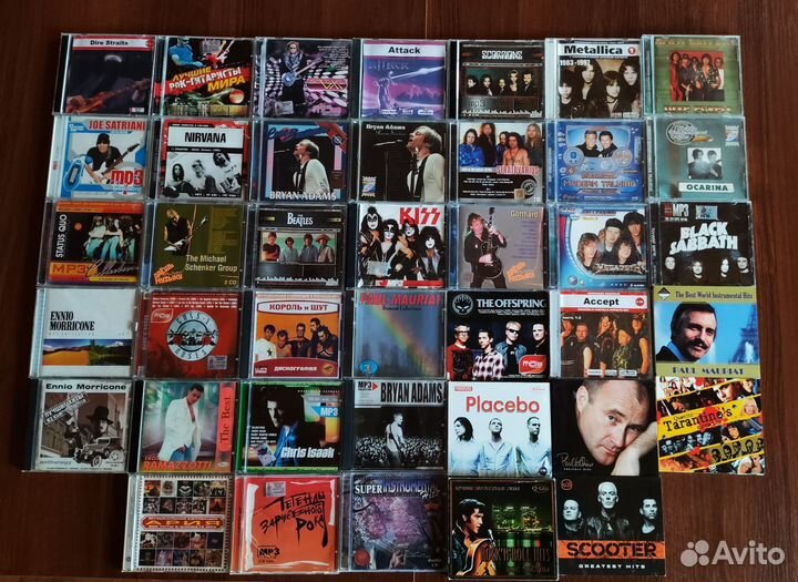 CD Диски Диджипаки Сборники мп3