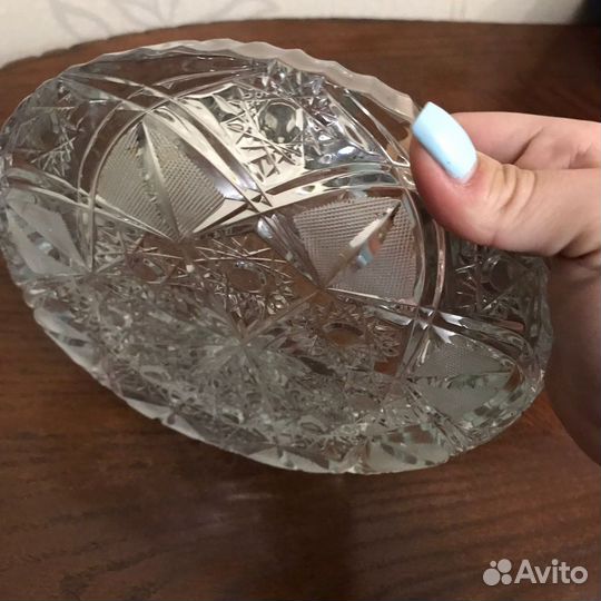 Хрустальная пепельница