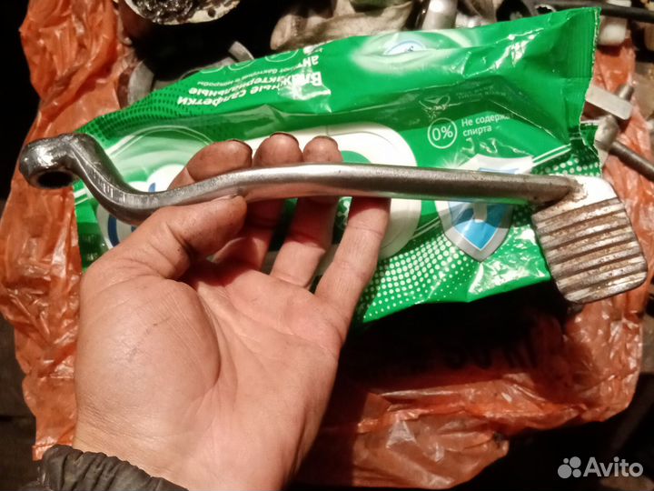 Лапка тормоза кикстартер ява 350