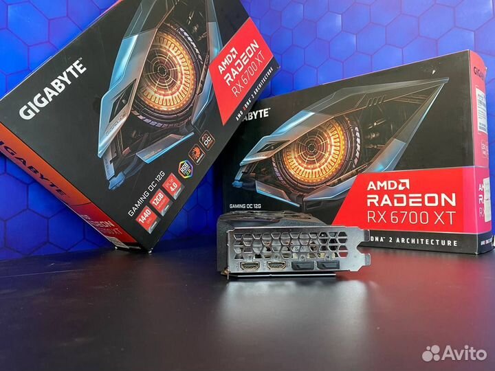 AMD RX 6700XT 12GB Gigabyte Gaming (в коробке ) в