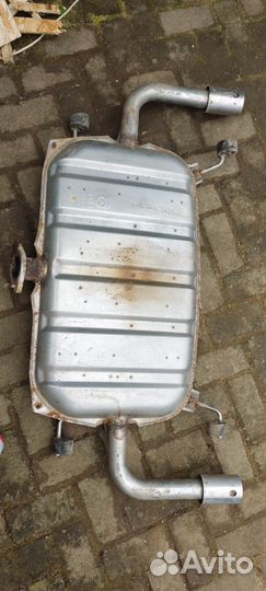 Глушитель mazda 6