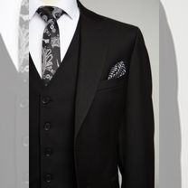 Мужской классический костюм черный новый, Москва