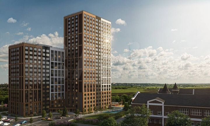 2-к. квартира, 54,3 м², 25/25 эт.