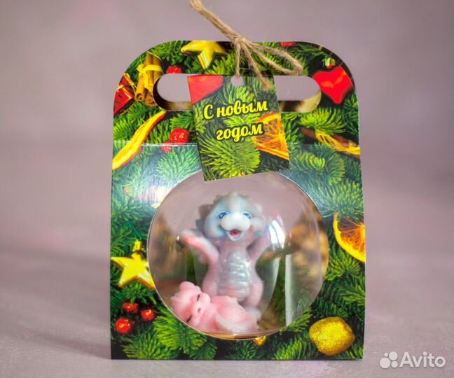 Мыло ручной работы дракончик