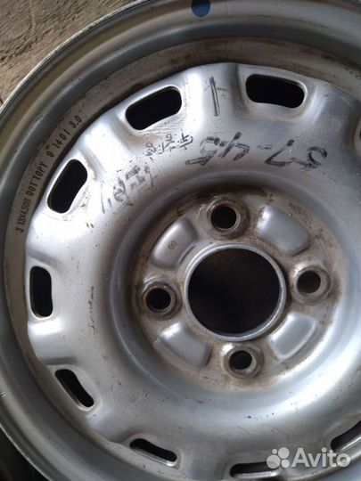 Штампованные диски r13