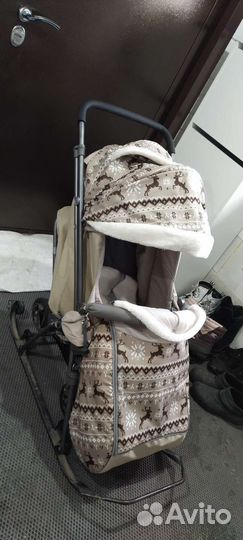 Коляска санки