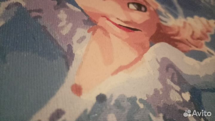 Картина по номерам (готовая)