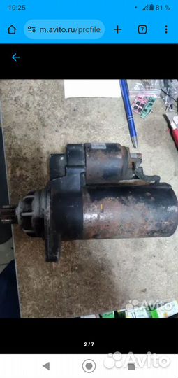 Стартер на volkswagen пассат б3, б4