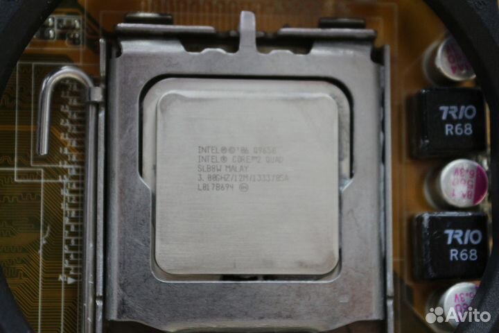 Комплект Мать asus P5K SE/EPU + проц Q9650 + 8Gb