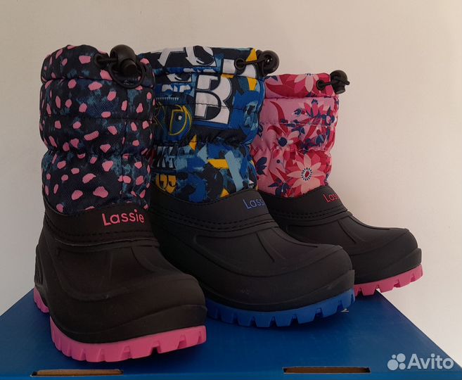 Сноубутсы сапожки лэсси для снегокаши lassie