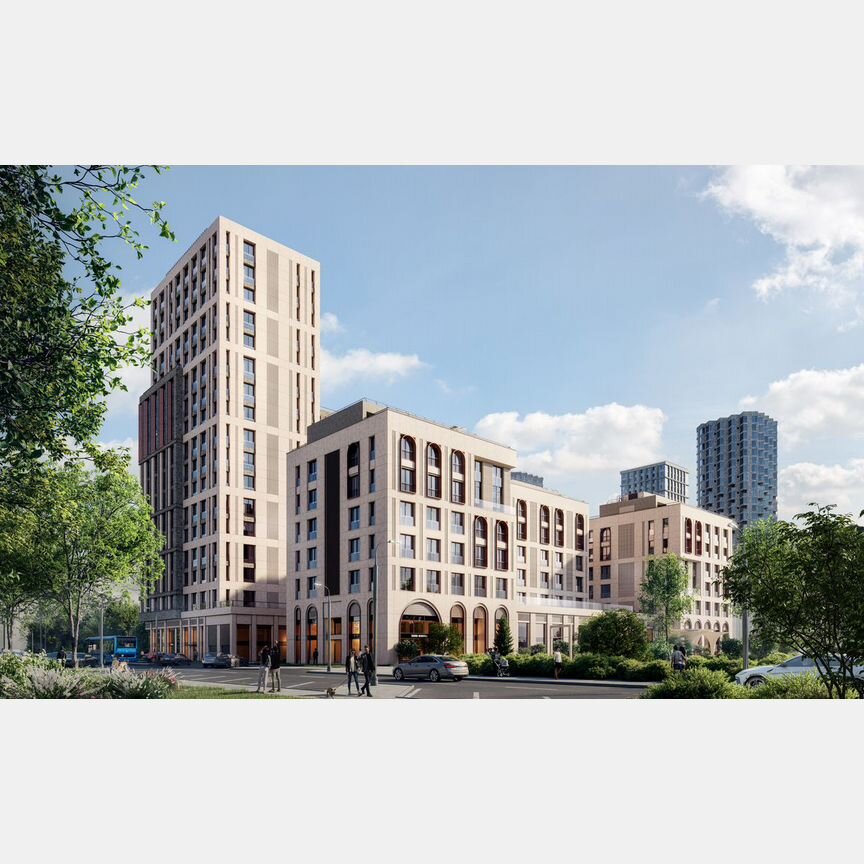 1-к. квартира, 36,1 м², 2/5 эт.