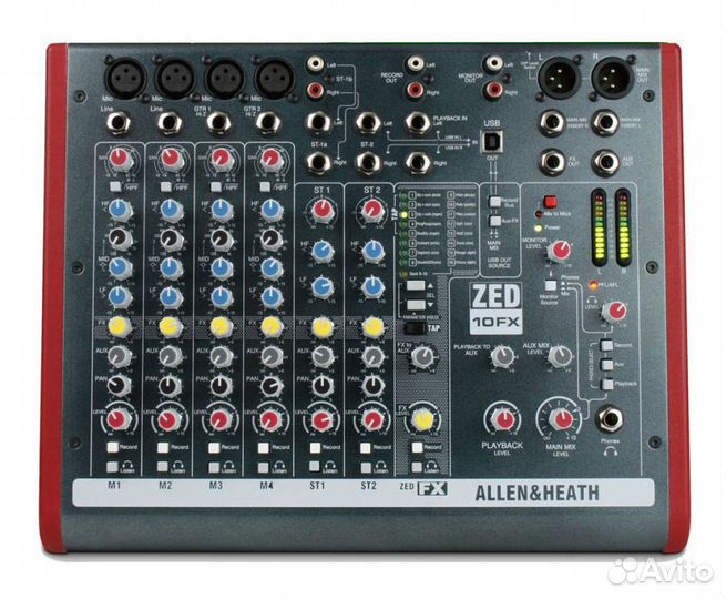 Allen&heath zed10fx Микшер 4-х канальный