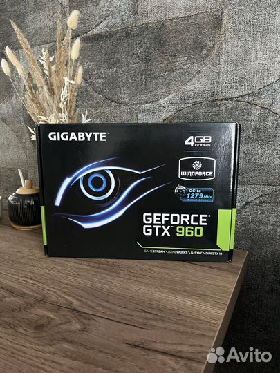 Видеокарта gigabyte GeForce GTX 960 WF OC