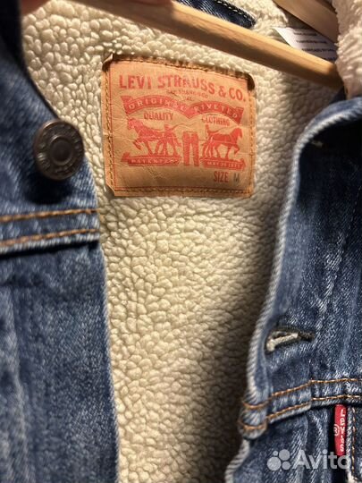 Джинсовая куртка мужская levis