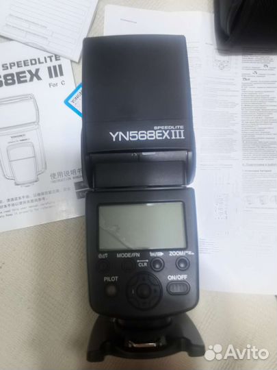 Вспышка YongNuo Speedlite YN-568EX III for Canon
