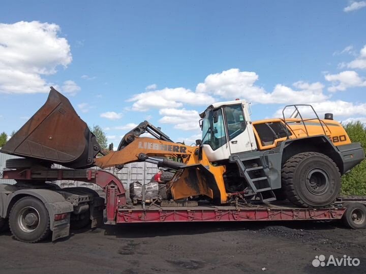 Перевозка спецтехники. Аренда трала