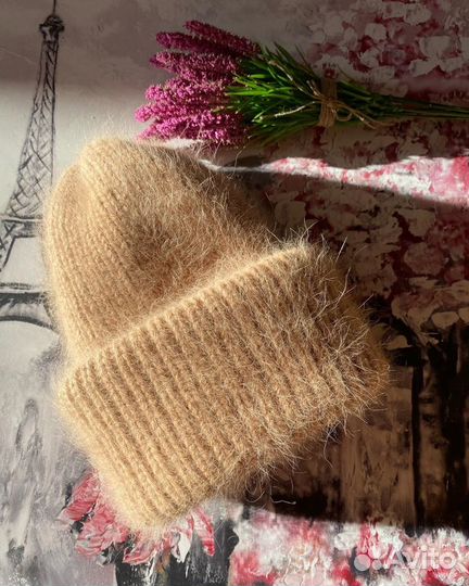 Шапка из пуха норки на заказ