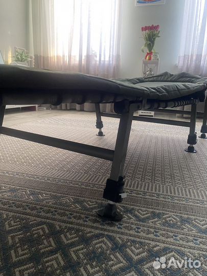 Раскладушка туристическая складная карповая