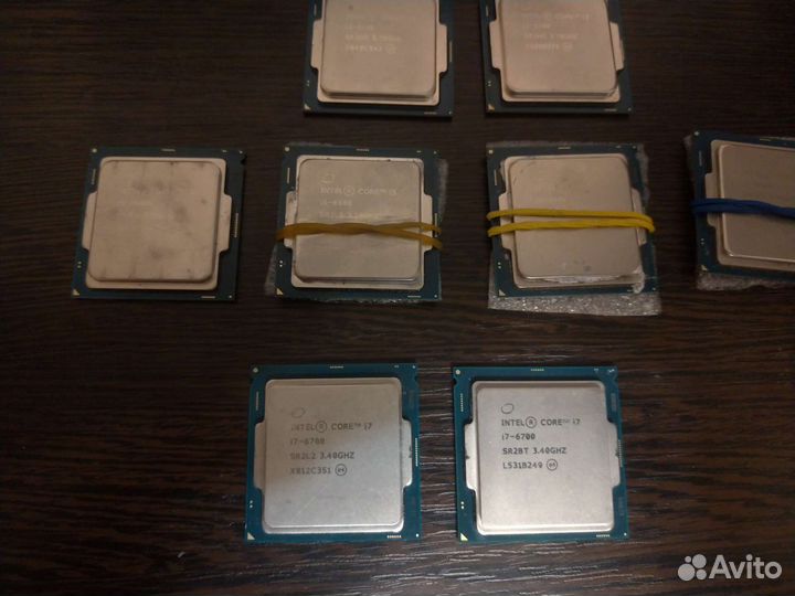 Процессоры LGA1151: intel Core i3/i5-6500, i7-6700
