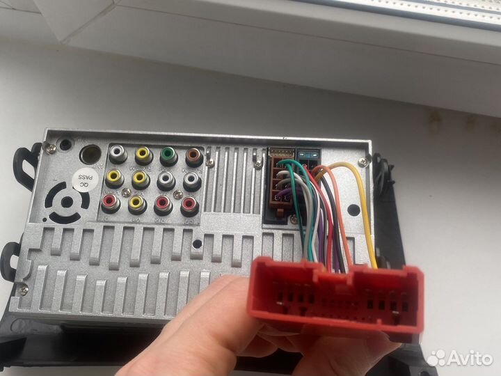 Магнитола mazda 3 bk рамка и разъём