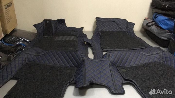 3D Коврики Audi Салон Багажник Экокожа