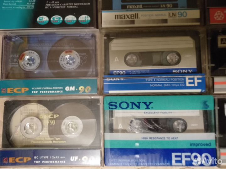 Аудиокассеты разные импортные и советские