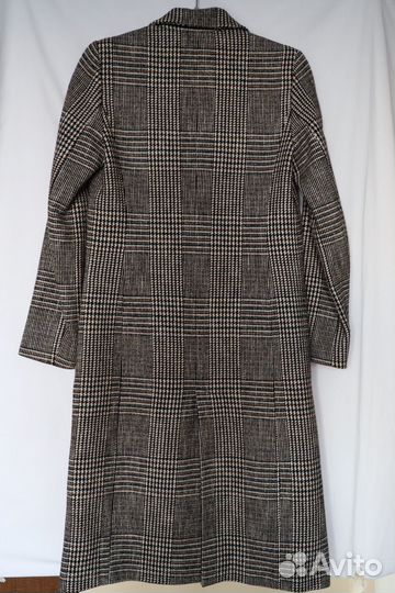 Пальто осень/весна женское в клетку
