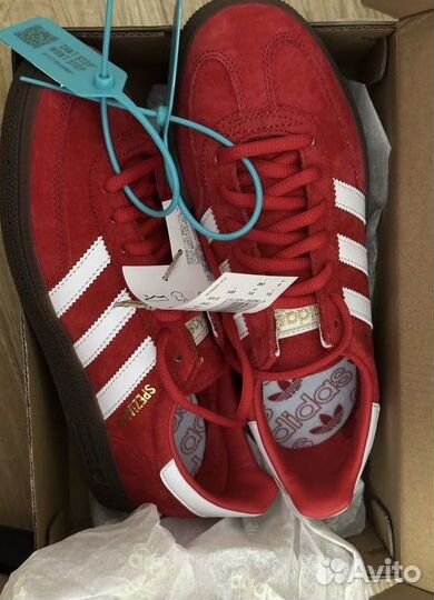 Adidas originals Handball gazelle red(Оригинал)