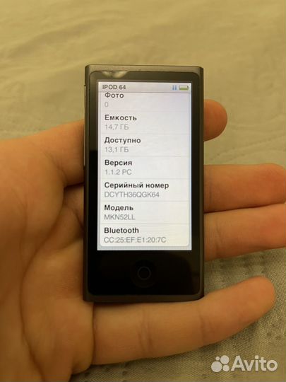 Плеер apple iPod nano 7