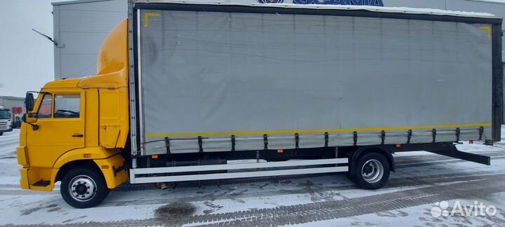 Тентованный грузовик КАМАЗ 4308, 2021