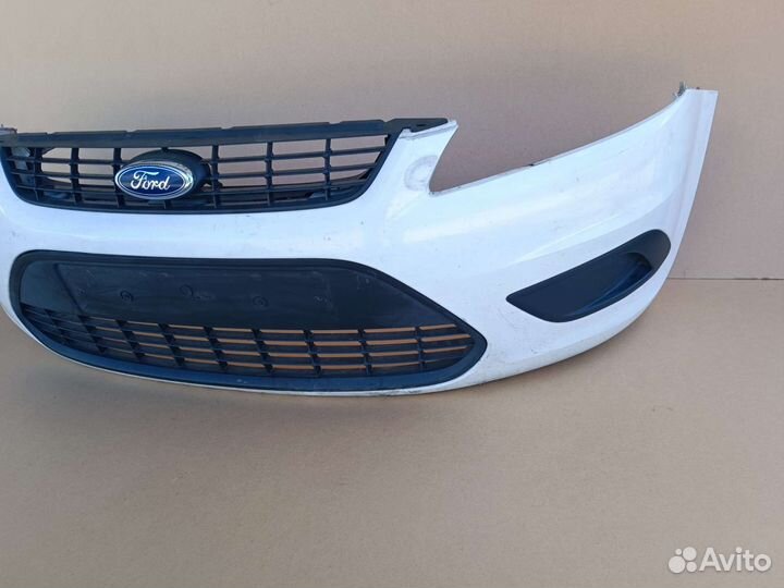 Передний бампер Форд Фокус 2 рестайлинг