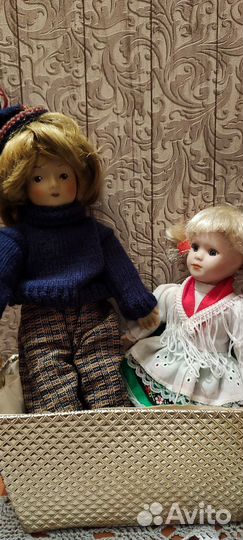 Кукла фарфоровая коллекционная германия