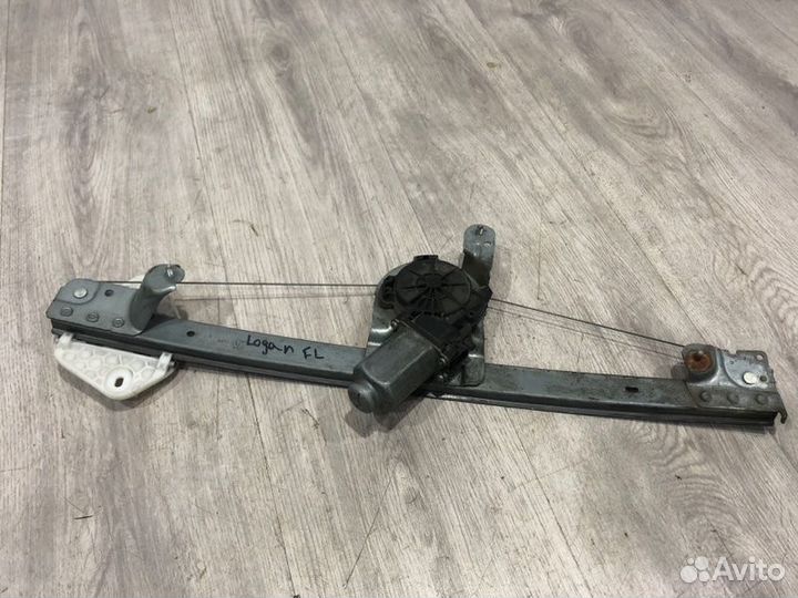 Стеклоподъемник передний левый Renault Logan 1