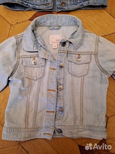 Джинсовый пиджак ф. Next р.128