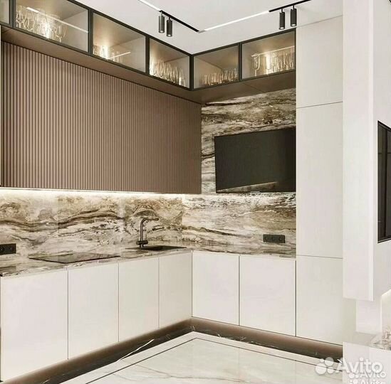 Кухня с установкой