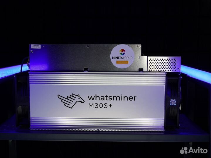 Майнер Вотсмайнер MicroBT m30s+ 102t NEW