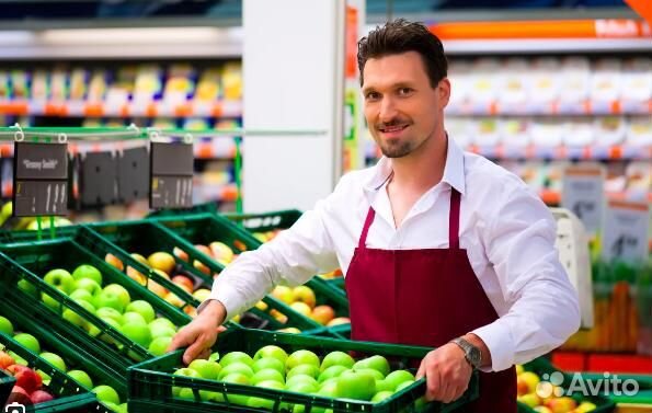 Продавец в сеть продуктовых магазинов