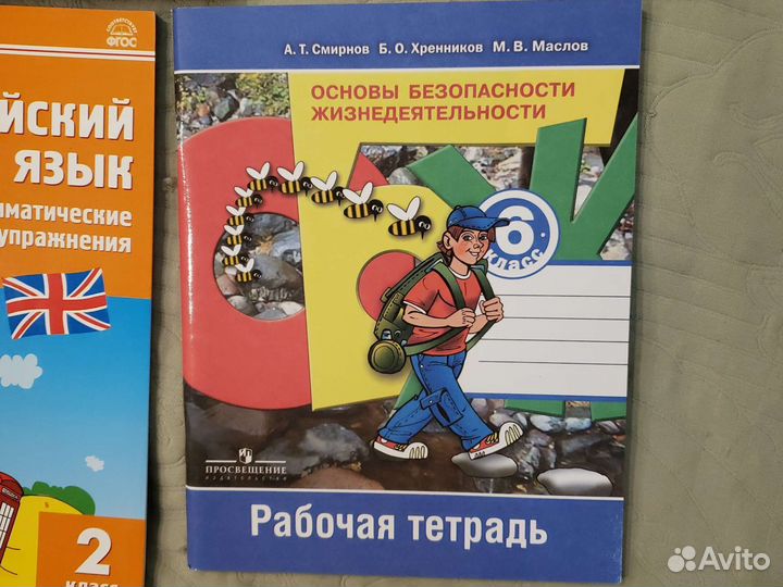Учебные пособия 2, 3, 4, 6 класс рабочие тетради