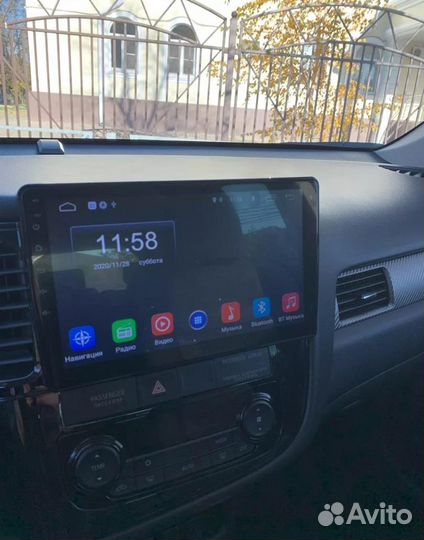 Магнитола Outlander 3 2012 - 2018