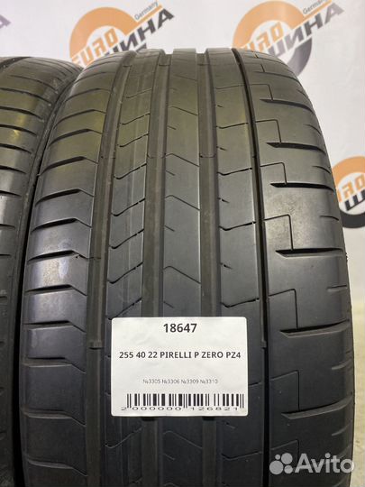 Pirelli P Zero PZ4 255/40 R22 101V