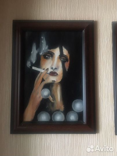 Девушка. Масло