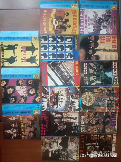 Вкладыши в аудиокассеты. Цветная полиграфия