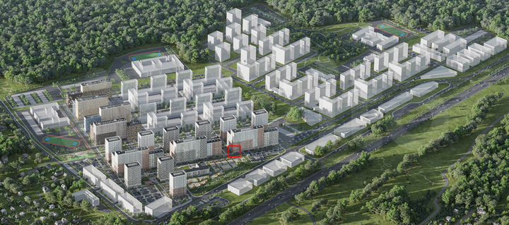 Готовый арендный бизнес, 58.42 м²